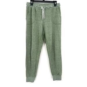 Curfew Size Large Pants Green Loungewear Comfy Elastic Drawstring‎ Skinny Jogger